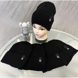 Шапка жіноча 5 шт (55-57 р) рубчик ML903_100960