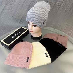 Шапка жіноча 5 шт (55-57 р) рубчик ML903_100966