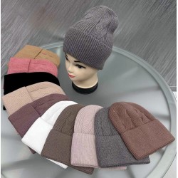 Шапка жіноча 5 шт (55-58 р) віскоза ML903_100985