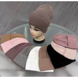 Шапка жіноча 5 шт (55-58 р) віскоза ML903_100986