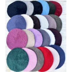 Берет жіночий 5 шт (універсальний) ангора ML903_110917