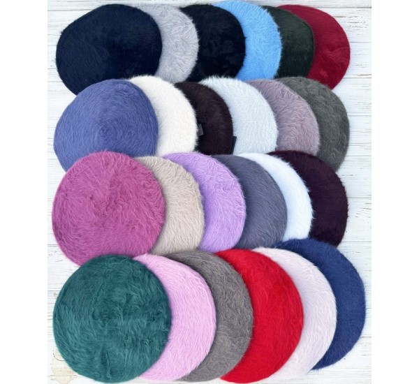 Берет жіночий 5 шт (універсальний) ангора ML903_110917