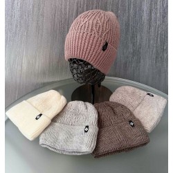 Шапка женская 5 шт (норма) вязка/флис ML903_110924