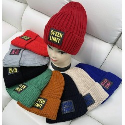Шапка унісекс 5 шт (норма) в'язка/фліс ML903_110963