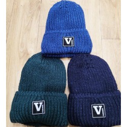 Шапка унісекс 5 шт (норма) в'язка/фліс ML903_110964