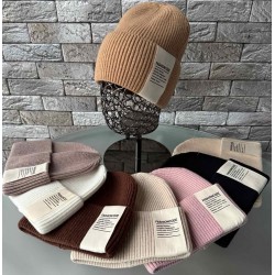 Шапка жіноча 5 шт (55-58 р) віскоза ML903_110991