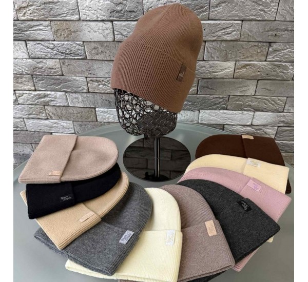 Шапка жіноча 5 шт (55-58 р) віскоза ML903_110992