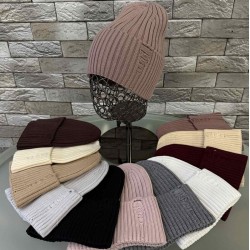 Шапка жіноча 5 шт (55-58 р) віскоза ML903_110993