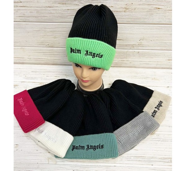 Шапка жіноча 5 шт (норма) в'язка ML903_151026