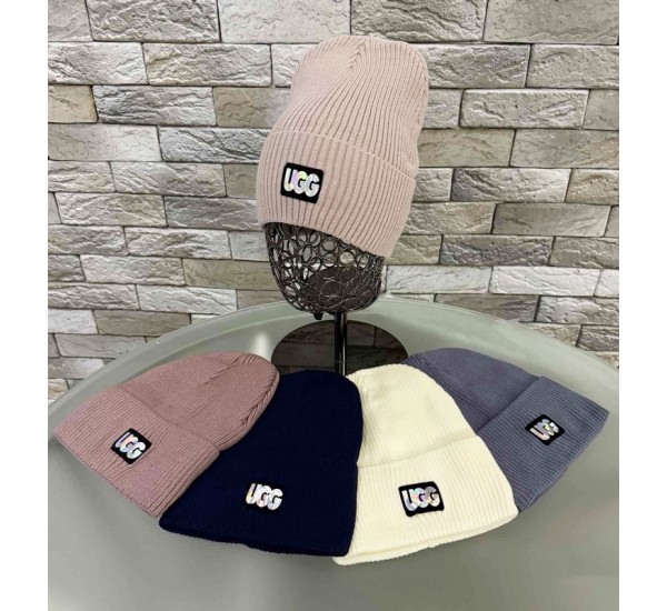 Шапка женская 5 шт (норма) вязка/флис ML903_151032