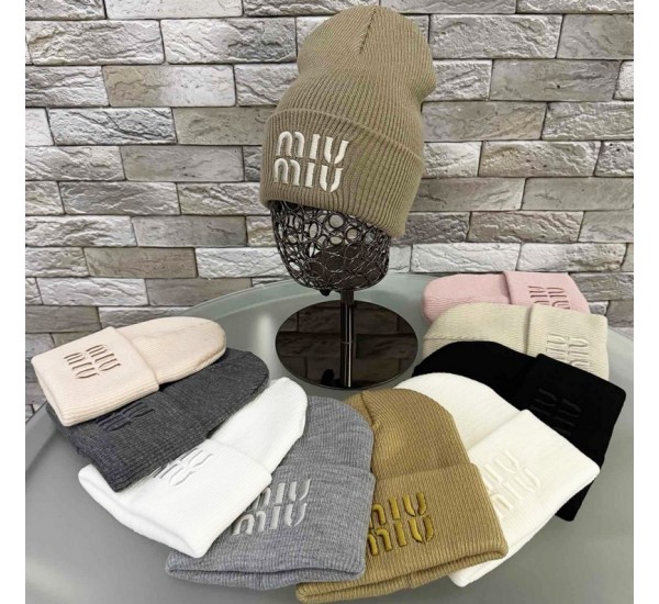 Шапка жіноча 5 шт (норма) подвійна в'язка ML903_151041