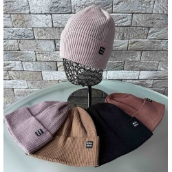 Шапка жіноча 5 шт (55-57 р) в'язка ML903_151065