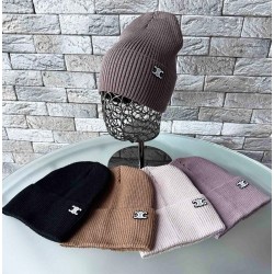 Шапка жіноча 5 шт (55-57 р) в'язка ML903_151066