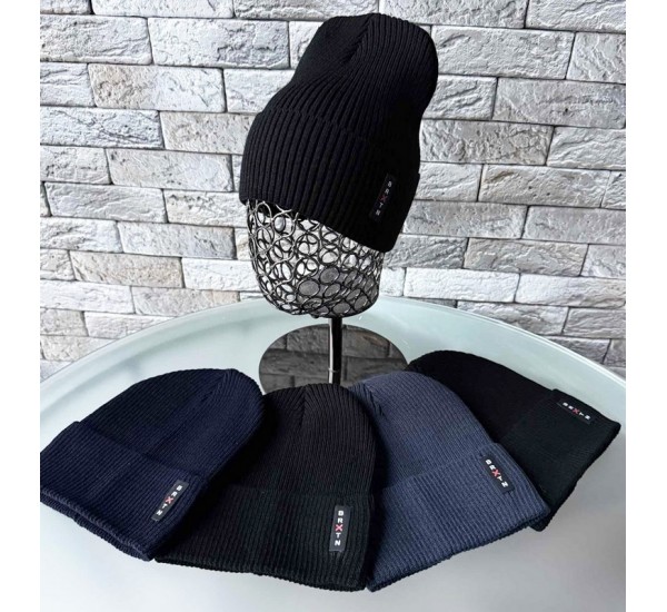 Шапка чоловіча 5 шт (55-57 р) в'язка ML903_151068