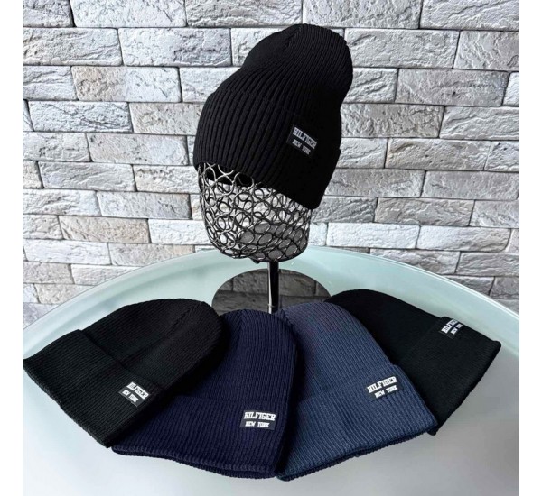 Шапка мужская 5 шт (55-57 р) вязка ML903_151069