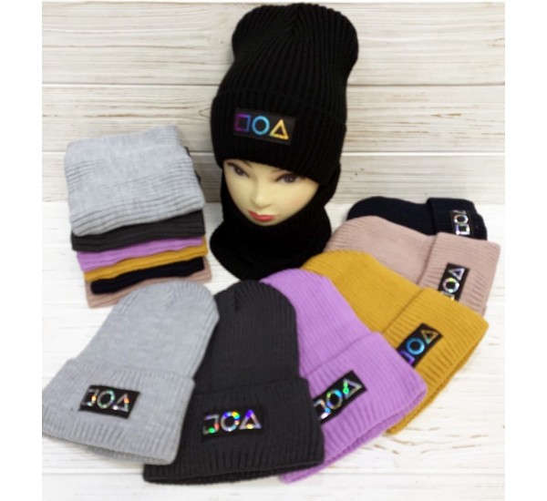 Комплект дитячий 5 шт (універсальний) в'язка/фліс ML903_141020