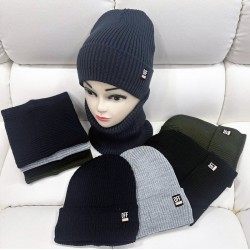 Комплект дитячий 5 шт (52-54 р) в'язка/фліс ML903_141048