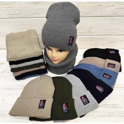 Комплект дитячий 5 шт (54-56 р) в'язка/фліс ML903_141053