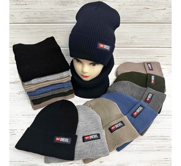 Комплект дитячий 5 шт (54-56 р) в'язка/фліс ML903_141055