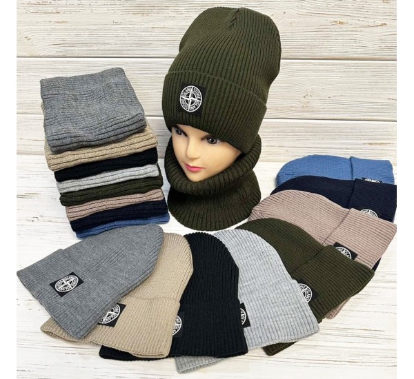 Комплект дитячий 5 шт (54-56 р) в'язка/фліс ML903_141056