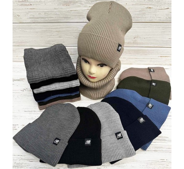 Комплект дитячий 5 шт (54-56 р) в'язка/фліс ML903_141057