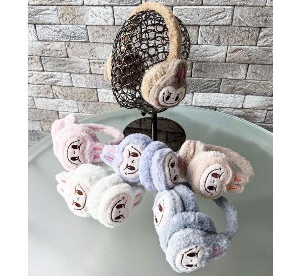 Навушники дитячі 6 шт (універсальний) хутро ML903_141060