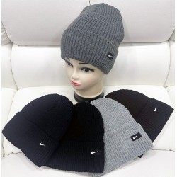 Шапка детская 5 шт (52-54 р) вязка/флис ML903_141082