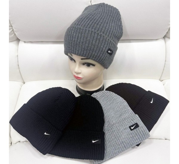 Шапка детская 5 шт (52-54 р) вязка/флис ML903_141082