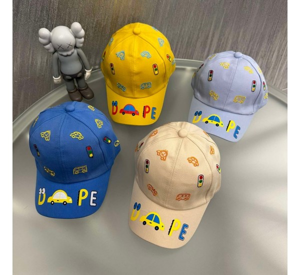 Бейсболка дитяча 5 шт (52 р) бавовна ML903_190344