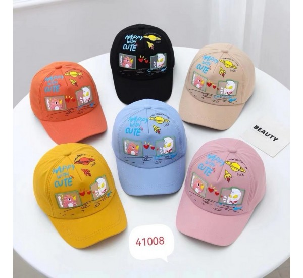 Бейсболка дитяча 5 шт (52 р) бавовна ML903_190346