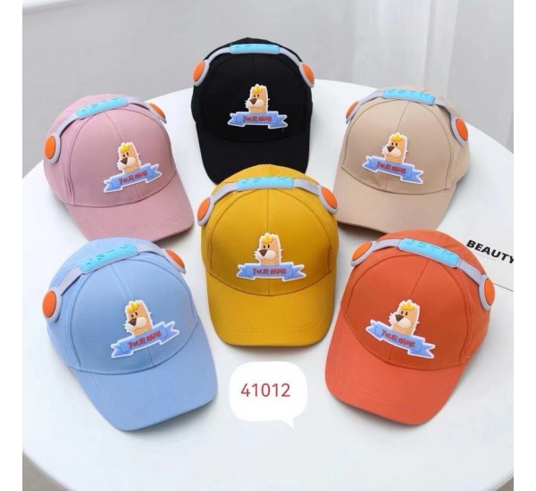 Бейсболка дитяча 5 шт (52 р) бавовна ML903_190348