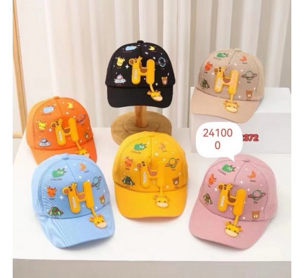 Бейсболка дитяча 5 шт (52 р) бавовна ML903_190349