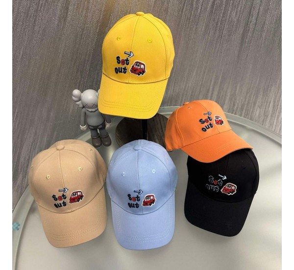 Бейсболка детская 5 шт (52-54 р) коттон ML903_190351