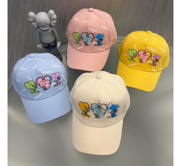 Бейсболка дитяча 5 шт (54 р) бавовна ML903_190360