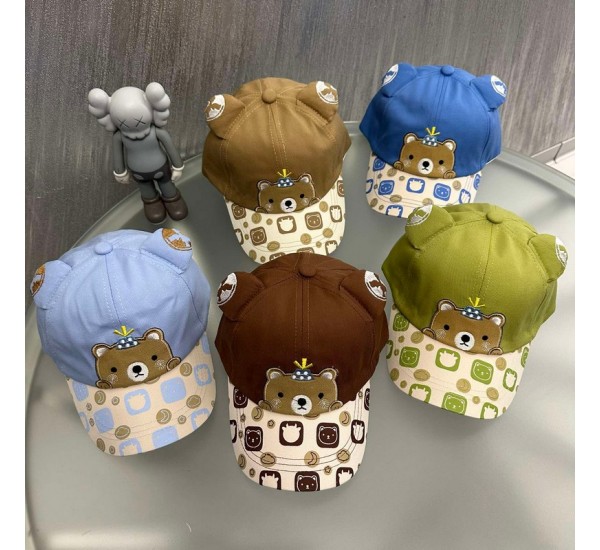 Бейсболка дитяча 5 шт (52 р) бавовна ML903_190367