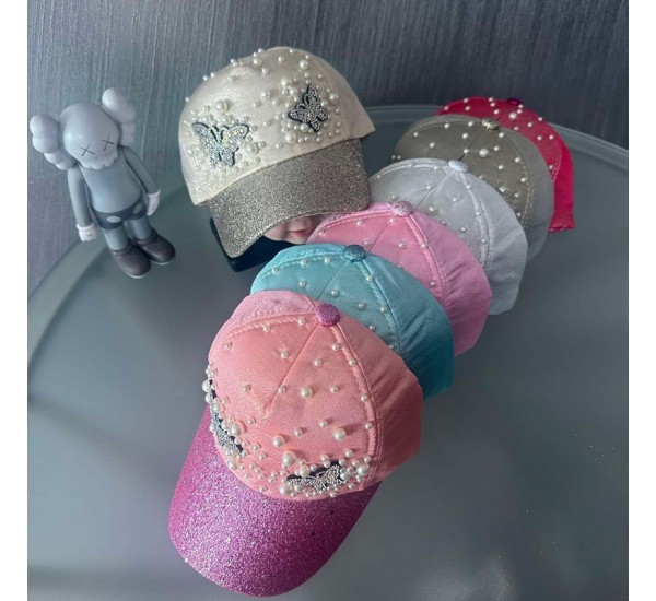 Бейсболка детская 5 шт (54 р) полиэстер ML903_190379