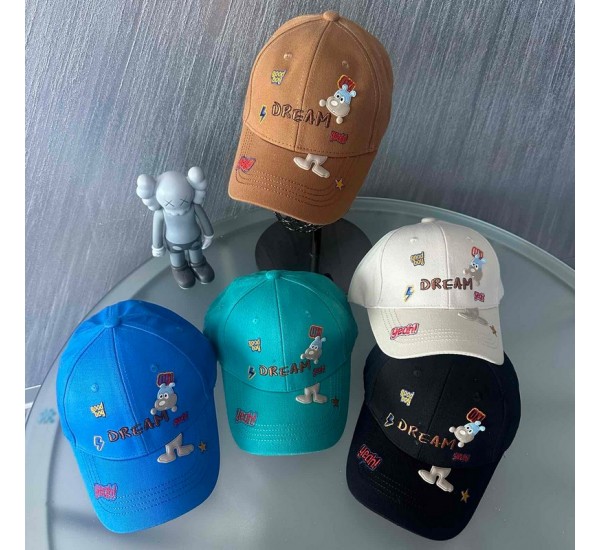 Бейсболка детская 5 шт (52-54 р) коттон ML903_190384