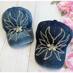 Кепка дитяча 5 шт (54 р) джинс ML903_250400