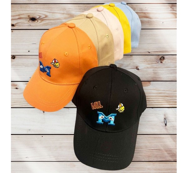 Кепка дитяча 5 шт (52-54 р) коттон ML903_240430