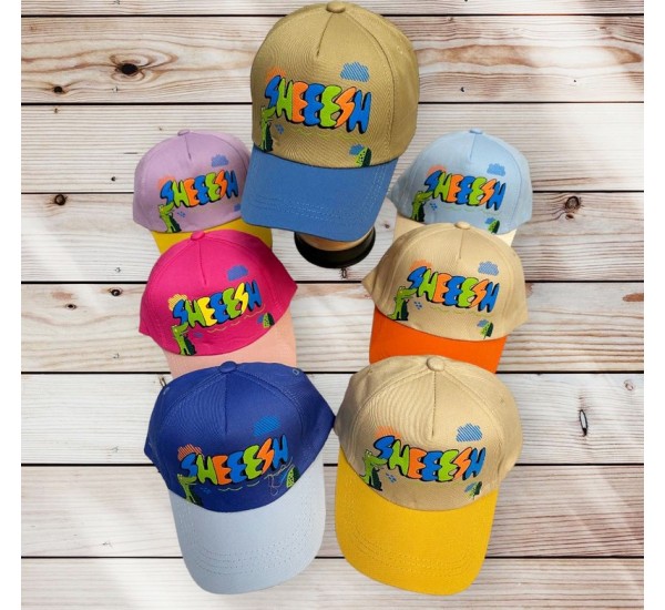 Кепка дитяча 5 шт (52-54 р) коттон ML903_240431