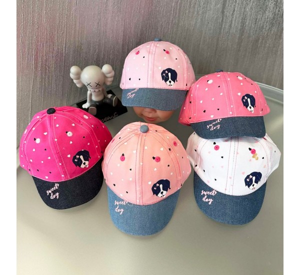 Кепка для немовлят 5 шт (46-48 р) коттон ML903_240404