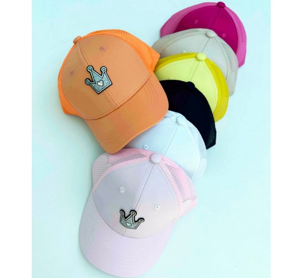 Кепка детская 5 шт (52 р) коттон ML903_240446