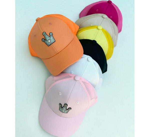 Кепка детская 5 шт (54 р) коттон ML903_240451