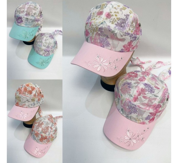 Кепка дитяча 5 шт (54 р) коттон ML903_240455