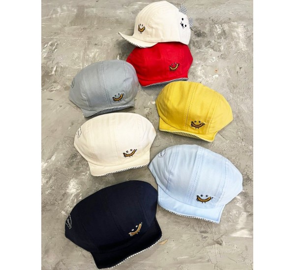 Кепка для младенцев 5 шт (46-48 р) коттон ML903_240456