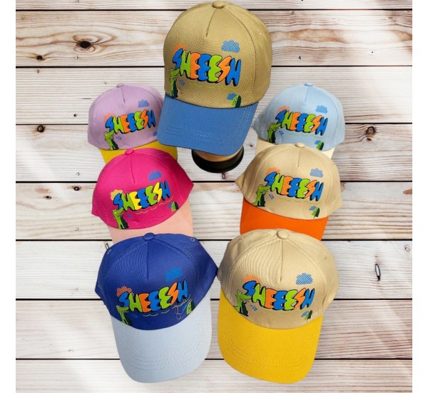 Кепка дитяча 5 шт (52-54 р) коттон ML903_240464