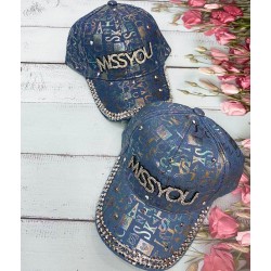 Кепка дитяча 5 шт (52-54 р) джинс ML903_240465