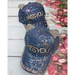 Кепка дитяча 5 шт (52-54 р) джинс ML903_240469