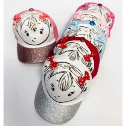 Кепка дитяча 5 шт (50 р) коттон ML903_240407