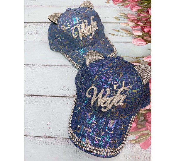 Кепка дитяча 5 шт (52-54 р) джинс ML903_240471